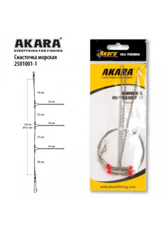 Поводок Akara 2501001-1 с отводом